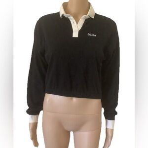 Dickies Top Size M Junior's Girls - teen Women’s crop long sleeve
